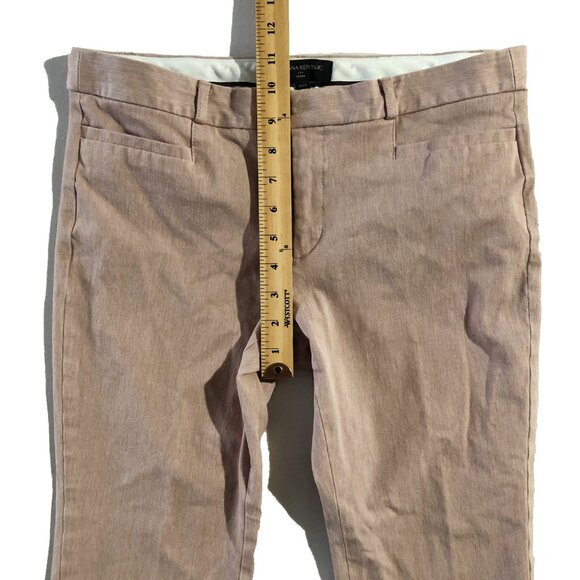 Banana Republic Pants Womens Size 10P Gray Sloan Fit  Tapered Ankle Crop - Picture 4 of 9